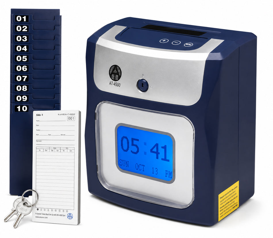 AT-4500 Calculating Time Recorder Bundle