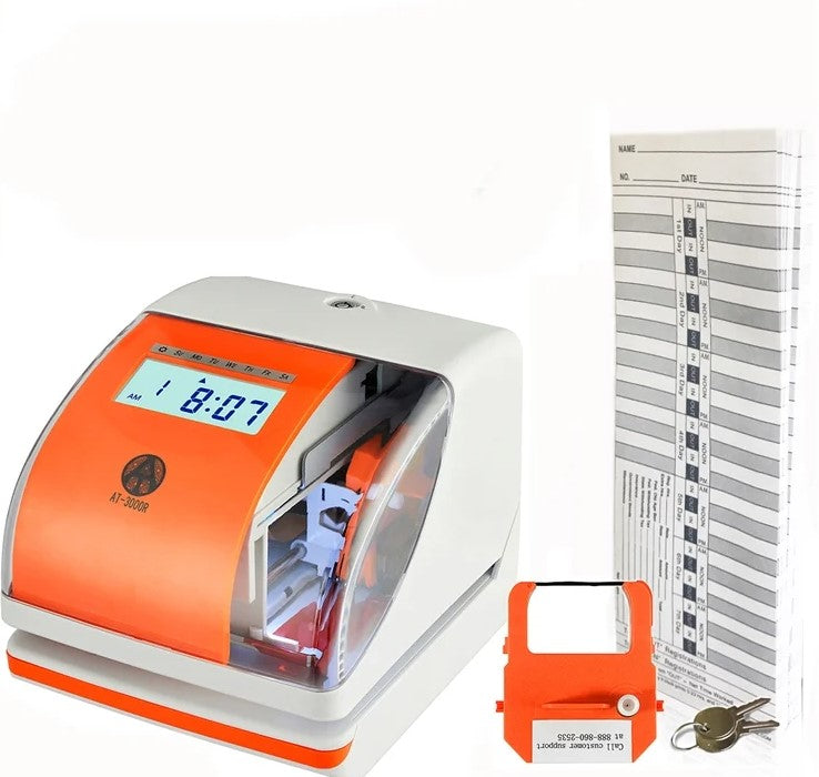 Allied Time AT-3000R Digital Time Recorder/Time Date Number Stamp