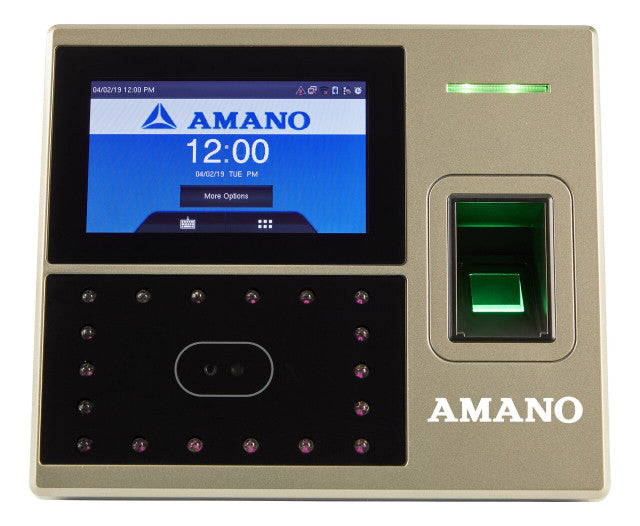 Amano TimeGuardian AFR200 Biometric Combo Package, WiFi Ready