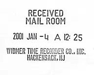 Widmer T-LED-3 Electromechanical Date Time Stamp - Allied Time USA