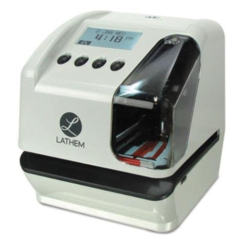 Lathem LT5000 Stamp featuring Two Line Print