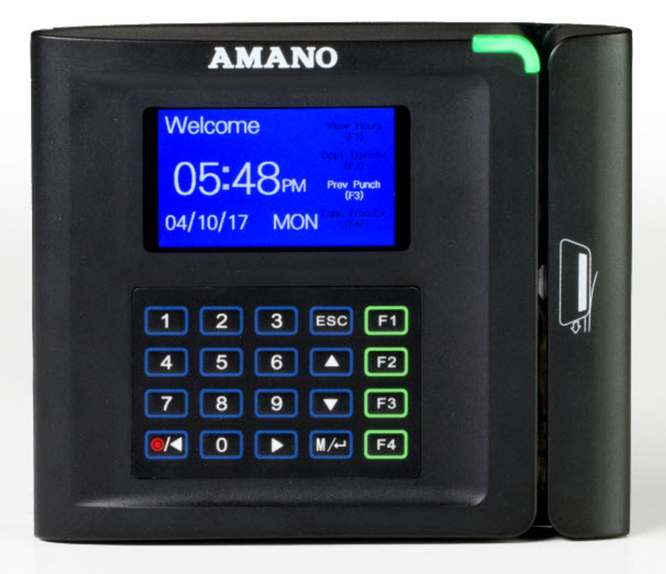 Amano TimeGuardian Magnetic Badge Swipe System Package