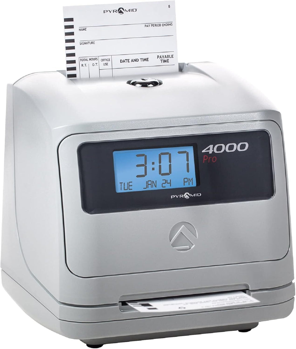 Pyramid 4000 PRO Calculating Time Recorder - Allied Time USA
