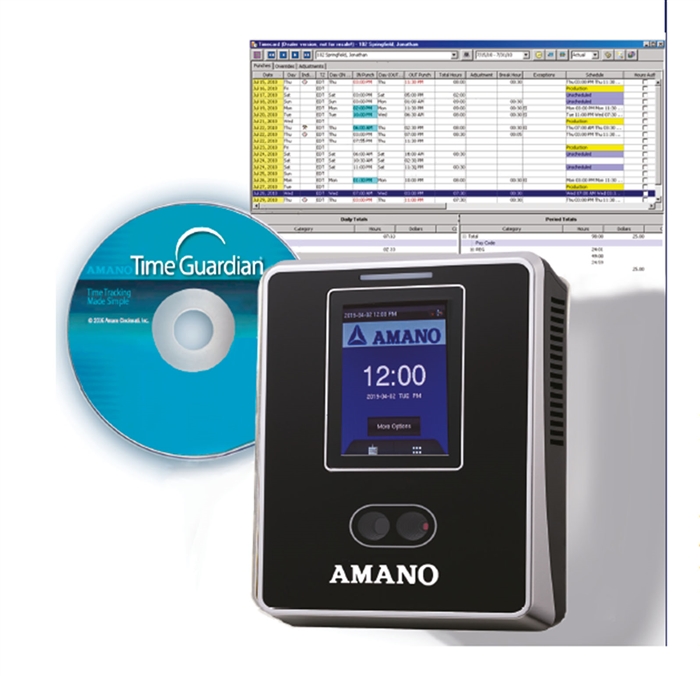 Amano Time Guardian FR100 Face Recognition System